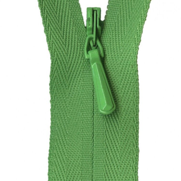 YKK Unique Invisible Zipper in Leaf