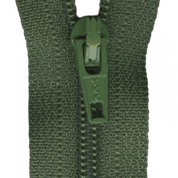 Ziplon Regular Zipper in Olive Green