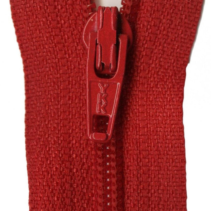 Ziplon Regular Zipper in Red