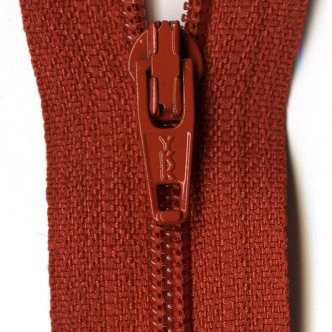 Ziplon Regular Zipper in Rust